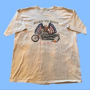 “BORN TO RIDE” T-shirt